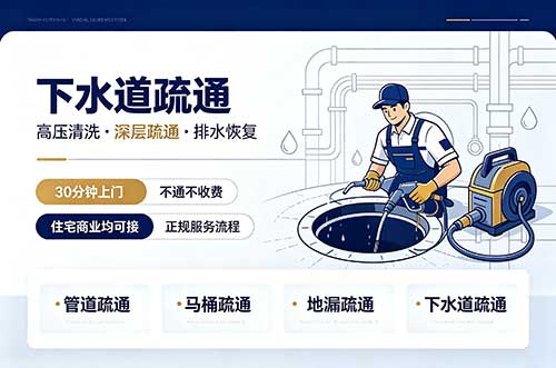 安宁下水道疏通