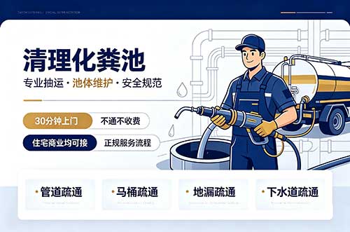 安宁清理化粪池